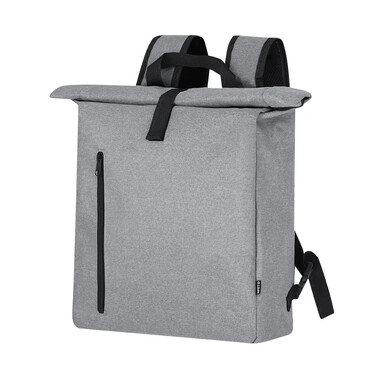 Mochila para bicicleta RPET 600D con enganches 12 x 39 cm
