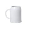 Jarra cerámica 700ml blanca cerveza microondas asa - Imagen 2