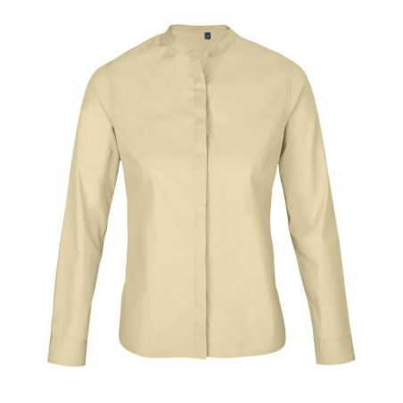 BART WOMEN MAO COLLAR SHIRT Ecológico Personalizado 7N03787