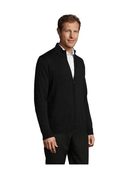 GORDON MEN ZIPPED CARDIGAN Ecológico Personalizado 7S00548