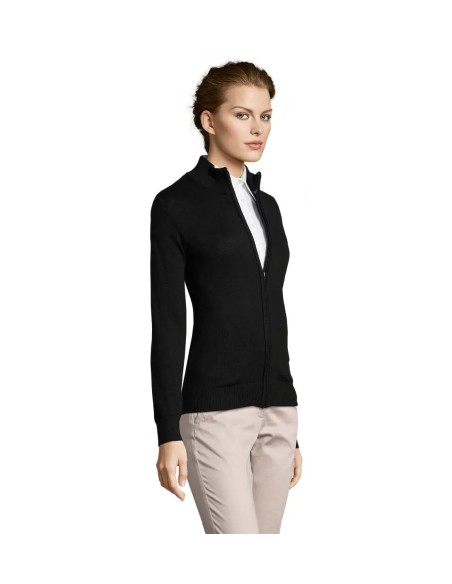 GORDON WOMEN ZIP CARDIGAN Ecológico Personalizado 7S00550