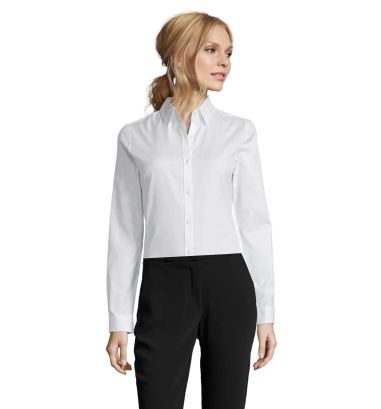 BRODY WOMEN HERINGBON SHIRT Ecológico Personalizado 7S02103