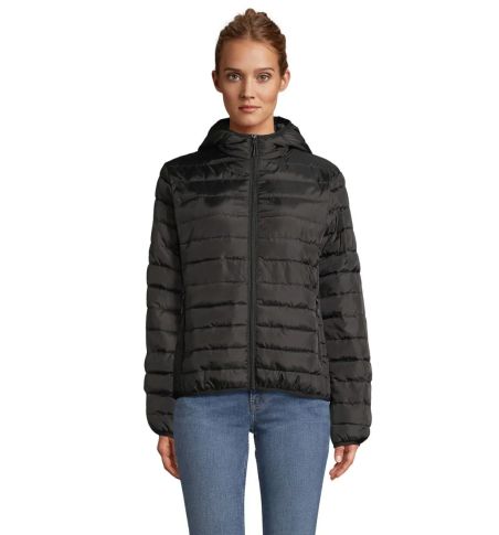 STREAM HOODED WOMEN PARKA Ecológica Personalizada 7S04445