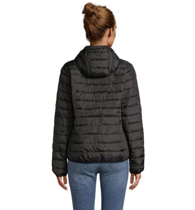 STREAM HOODED WOMEN PARKA Ecológica Personalizada 7S04445