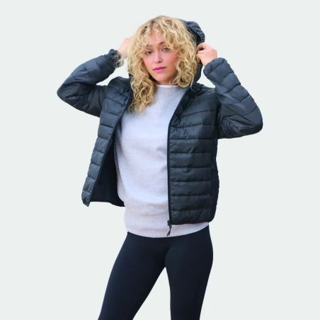 STREAM HOODED WOMEN PARKA Ecológica Personalizada 7S04445