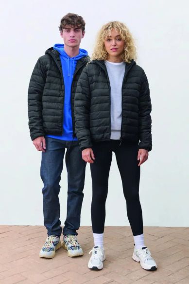 STREAM HOODED WOMEN PARKA Ecológica Personalizada 7S04445
