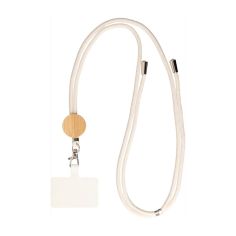 Lanyard algodón y bambú para móvil