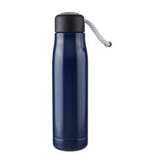 Botella termo acero reciclado 500 ml con cordón