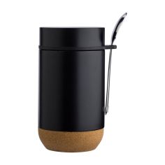 Recipiente térmico acero inox 400 ml corcho