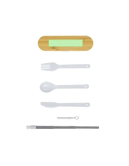 Set Cubiertos Personalizado Ecológico 820615