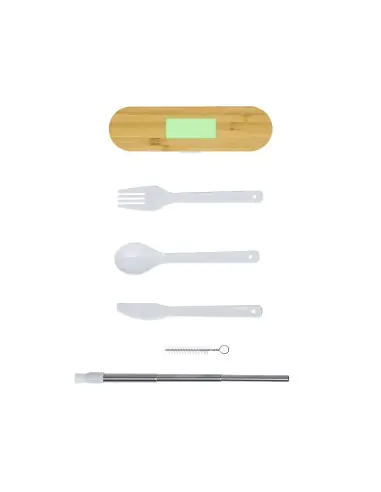 Set Cubiertos Personalizado Ecológico 820615