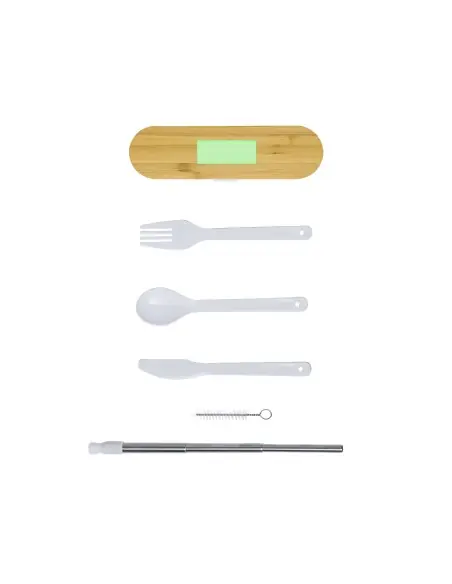 Set Cubiertos Personalizado Ecológico 820615