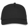 Gorra Styx 5 paneles algodón 175 g visera sandwich velcro - Imagen 43