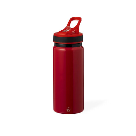 Bidón de aluminio reciclado 680 ml con pajita