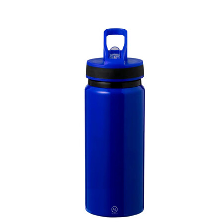 Bidón de aluminio reciclado 680 ml con pajita