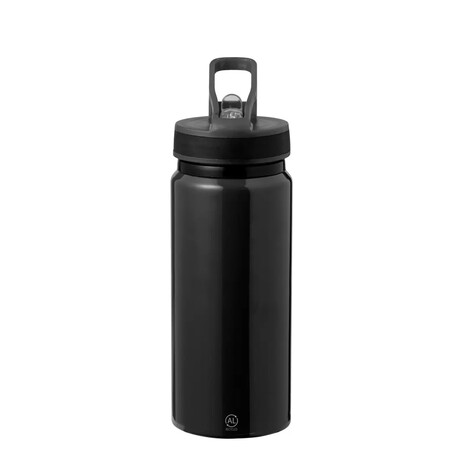 Bidón de aluminio reciclado 680 ml con pajita