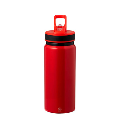 Bidón de aluminio reciclado 680 ml con pajita