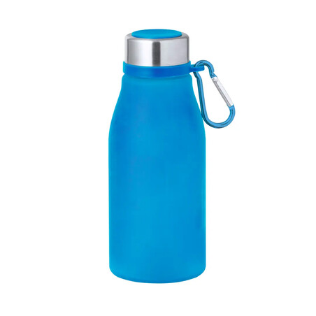 Bidón RPET 370 ml con mosquetón