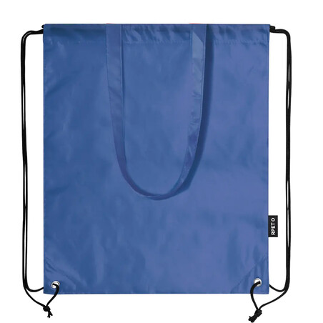 Bolsa mochila RPET 210T con asas largas