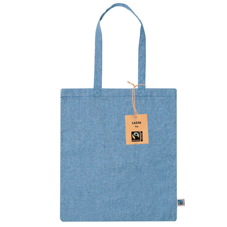 Bolsa Fairtrade de algodón reciclado 120 g/m²