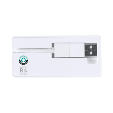 Hub USB 2.0 de ABS reciclado