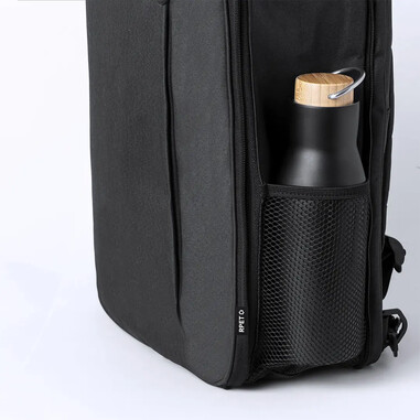 Mochila extensible RPET GRS portátil 15 tablet 10 pulgadas