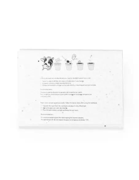 Bloc Notas Semillas Personalizado Ecológico 820948