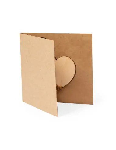 Corazón Semillas Personalizado Ecológico 820973