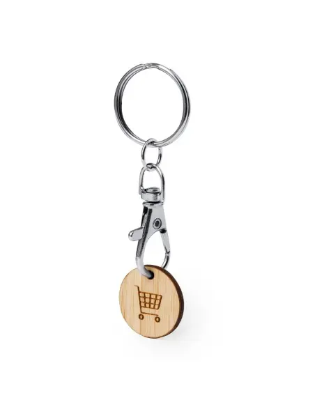 Llavero Moneda Personalizado Ecológico 821002