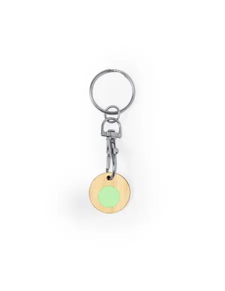 Llavero Moneda Personalizado Ecológico 821002