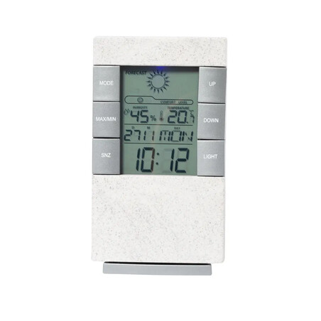 Estación meteorológica caña de trigo pantalla LED 14.2 cm