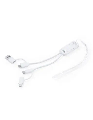 Cable Cargador Personalizado Ecológico 821042