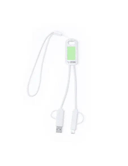 Cable Cargador Personalizado Ecológico 821042