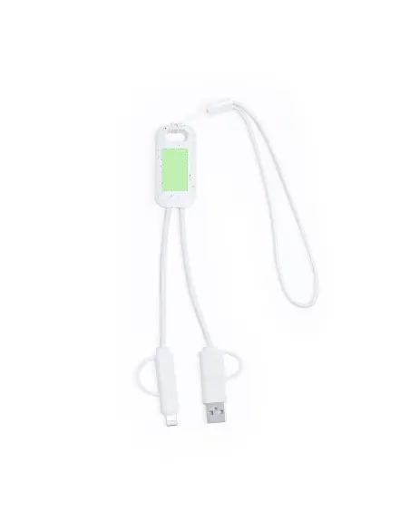Cable Cargador Personalizado Ecológico 821042