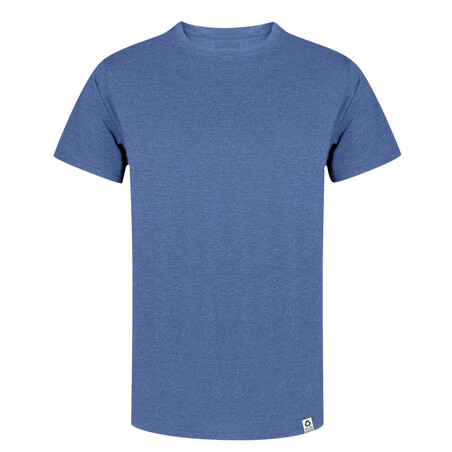 Camiseta adulto algodón y poliéster reciclado 150 g/m²
