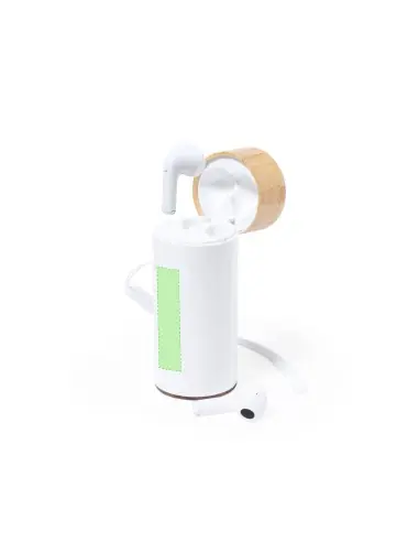 Auriculares Power Bank Personalizado Ecológico...