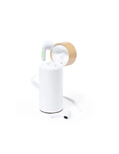 Auriculares Power Bank Personalizado Ecológico...