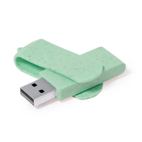Memoria USB caña de trigo y ABS 16 GB