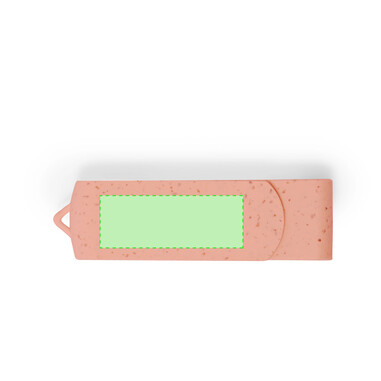 Memoria USB caña de trigo y ABS 16 GB