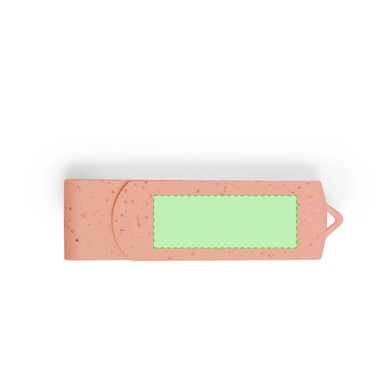 Memoria USB caña de trigo y ABS 16 GB