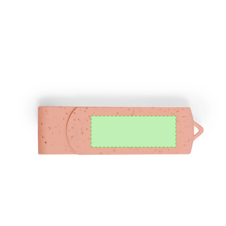 Memoria USB caña de trigo y ABS 16 GB