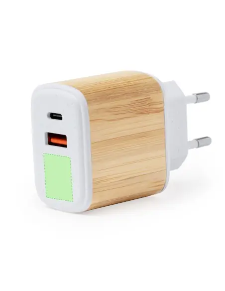 Cargador USB Personalizado Ecológico 821221