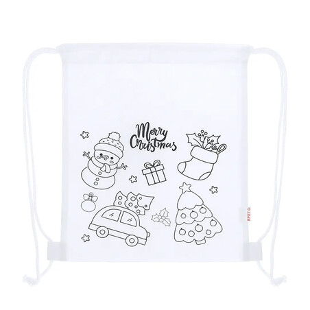 Mochila non woven RPET 30 x 25 cm