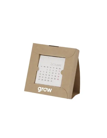 Calendario Sobremesa Semilla Personalizado Ecológico 821285