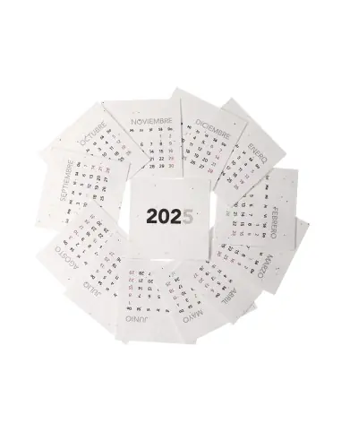 Calendario Sobremesa Semilla Personalizado...
