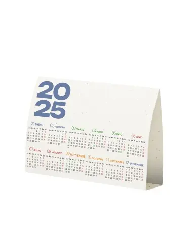 Calendario Sobremesa Semilla Personalizado Ecológico 821286