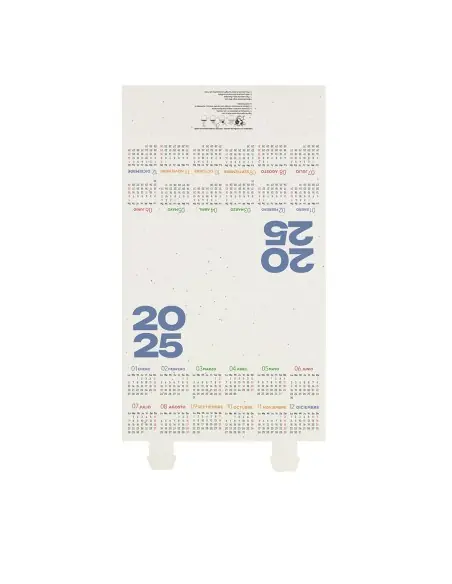 Calendario Sobremesa Semilla Personalizado Ecológico 821286