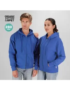 Sudadera Adulto Capucha + Cremallera Personalizado...