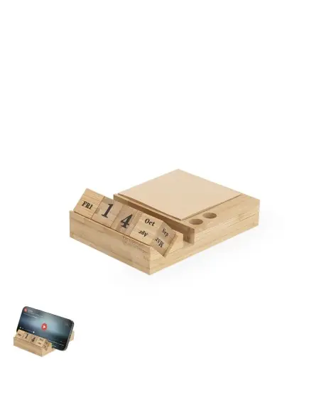 Portanotas Calendario Perpetuo Personalizado Ecológico 821385