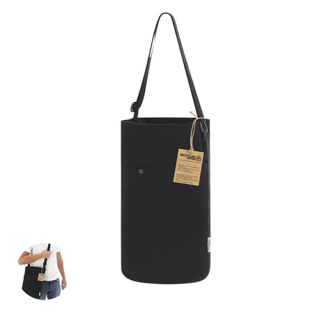 Bolsa canvas reciclado 270 g/m² fondo 24 cm